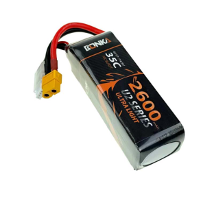 BONKA 2600mAh 35C 4S LiPo Battery for RC Helicopter